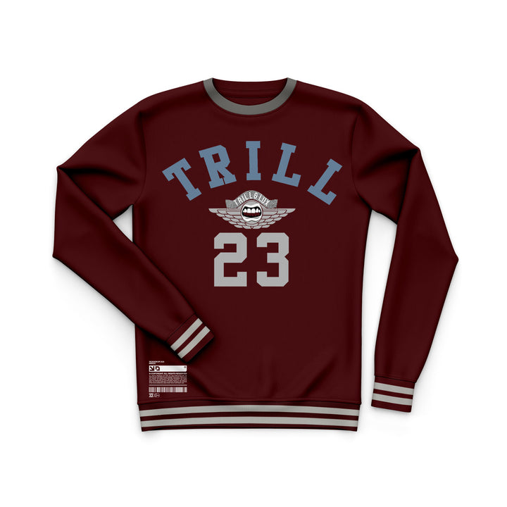 Trill 23 | Retro Air Jordan 5 Burgundy T-shirt | Hoodie | Sweatshirt | Hat