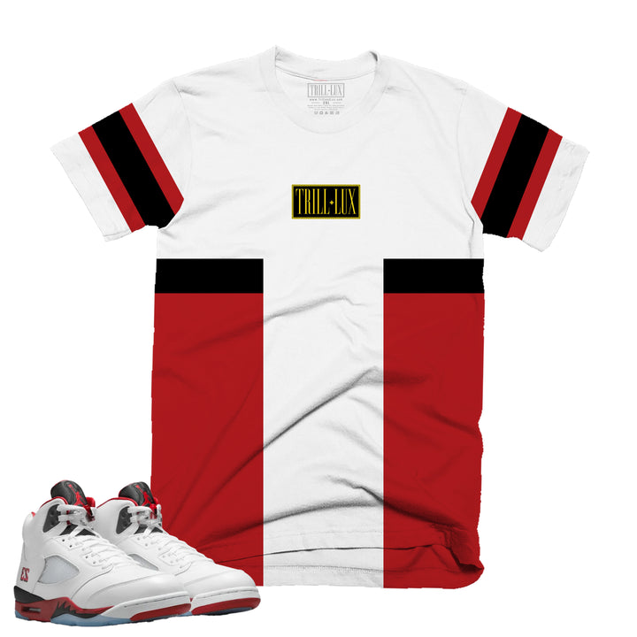 Box Logo | T-Shirt - Fire Red 5 | Trill and Lux