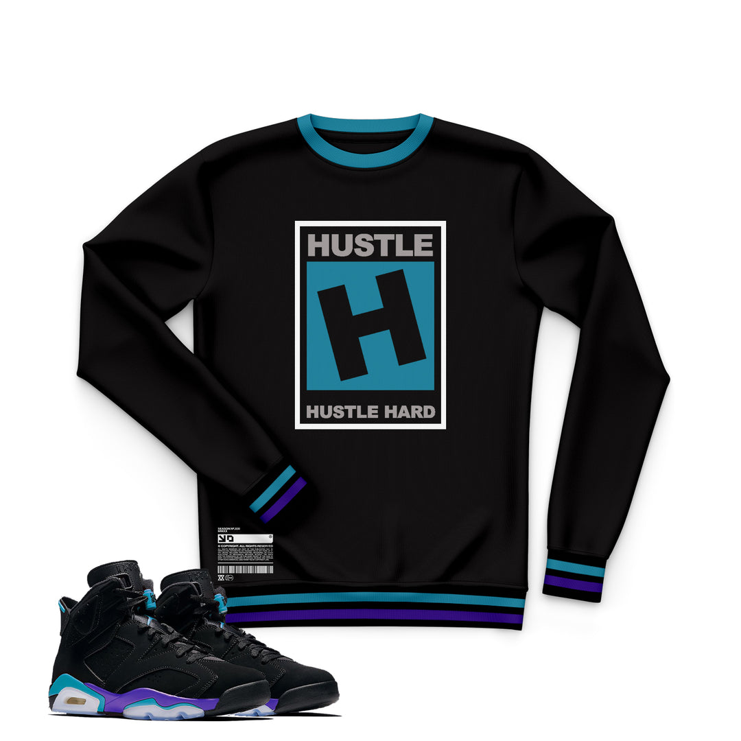 Rated Hustle | Air Jordan 6  Aqua T-shirt | Hoodie | Sweatshirt | Jogger | Hat