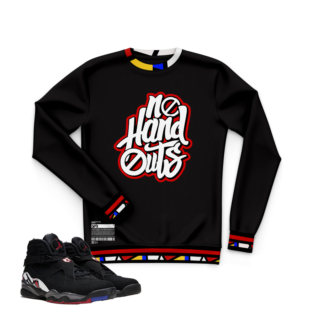 No Handouts | Retro Air Jordan 8 Playoff T-shirt | Hoodie | Sweatshirt | Hat