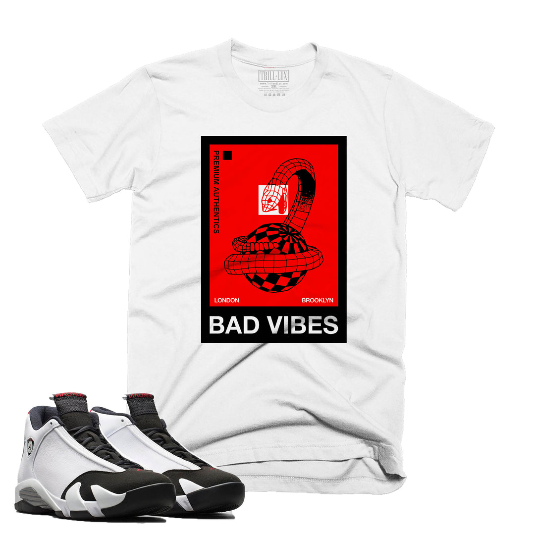 Bad Vibes | Retro Air Jordan 14 Black Toe Tee