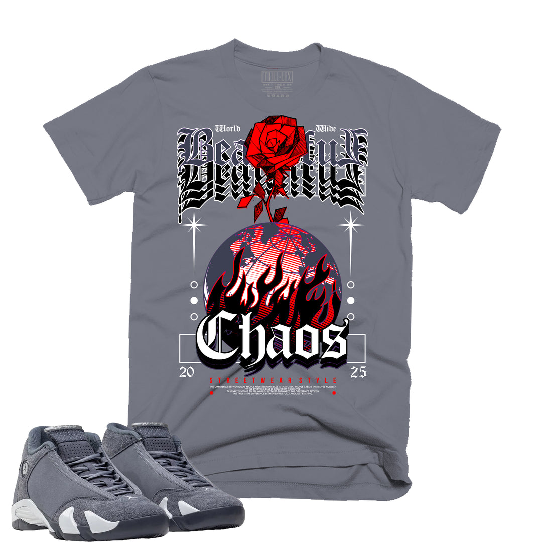 Chaos | Retro Air Jordan 14 Flint Grey Tee