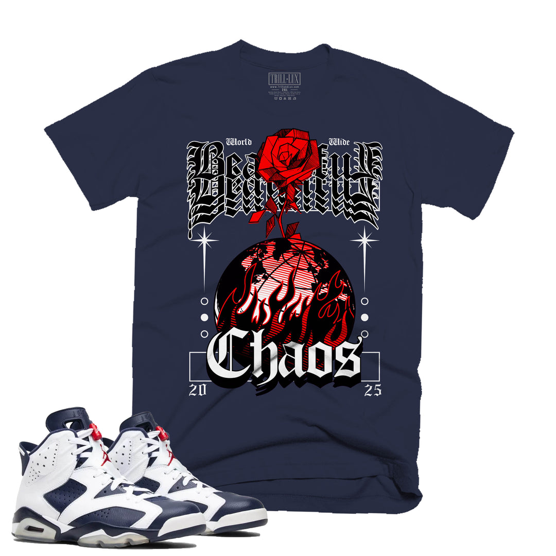 Chaos | Retro Air Jordan 6 Olympic Tee
