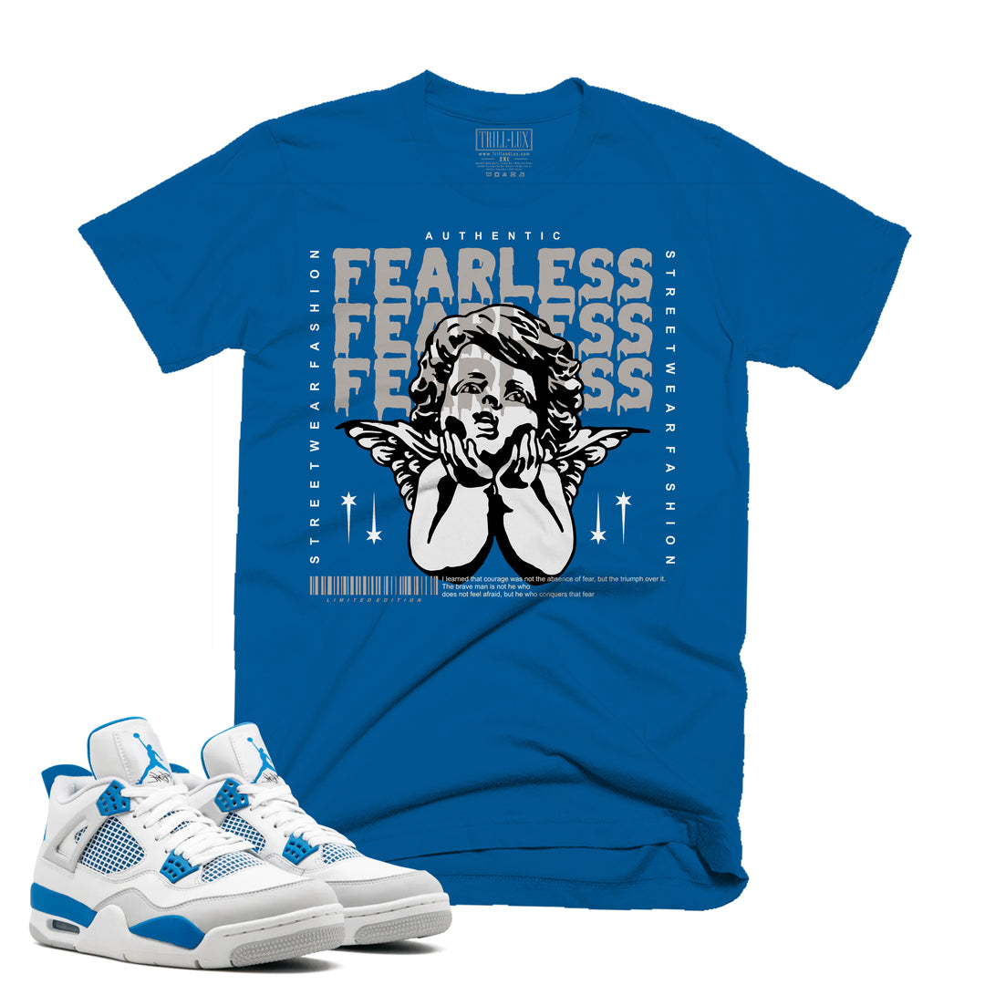 Fearless | Air Jordan 4 Military Blue  Tee