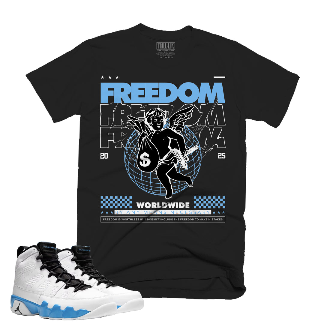 Freedom | Air Jordan 9 Powder Blue Tee