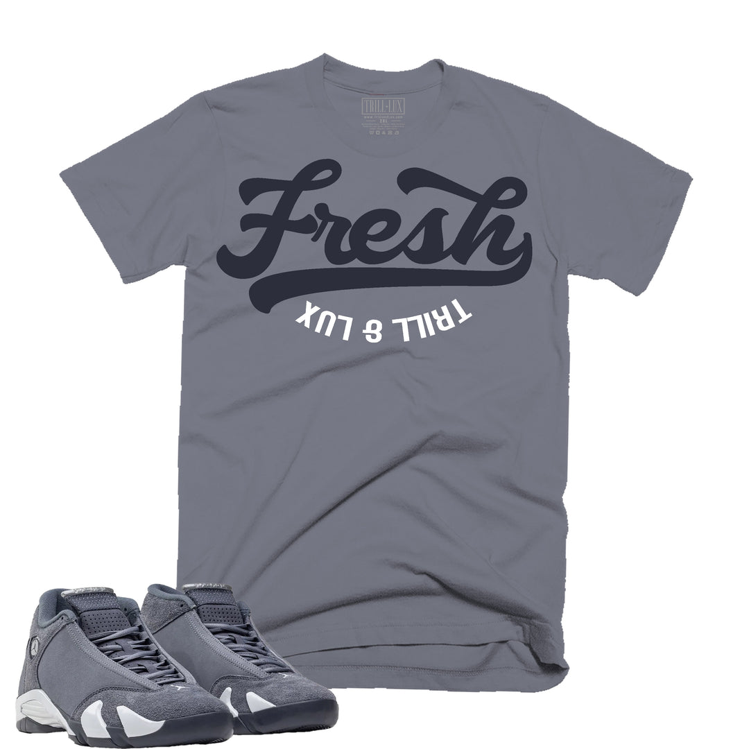 Fresh | Retro Air Jordan 14 Flint Grey Tee