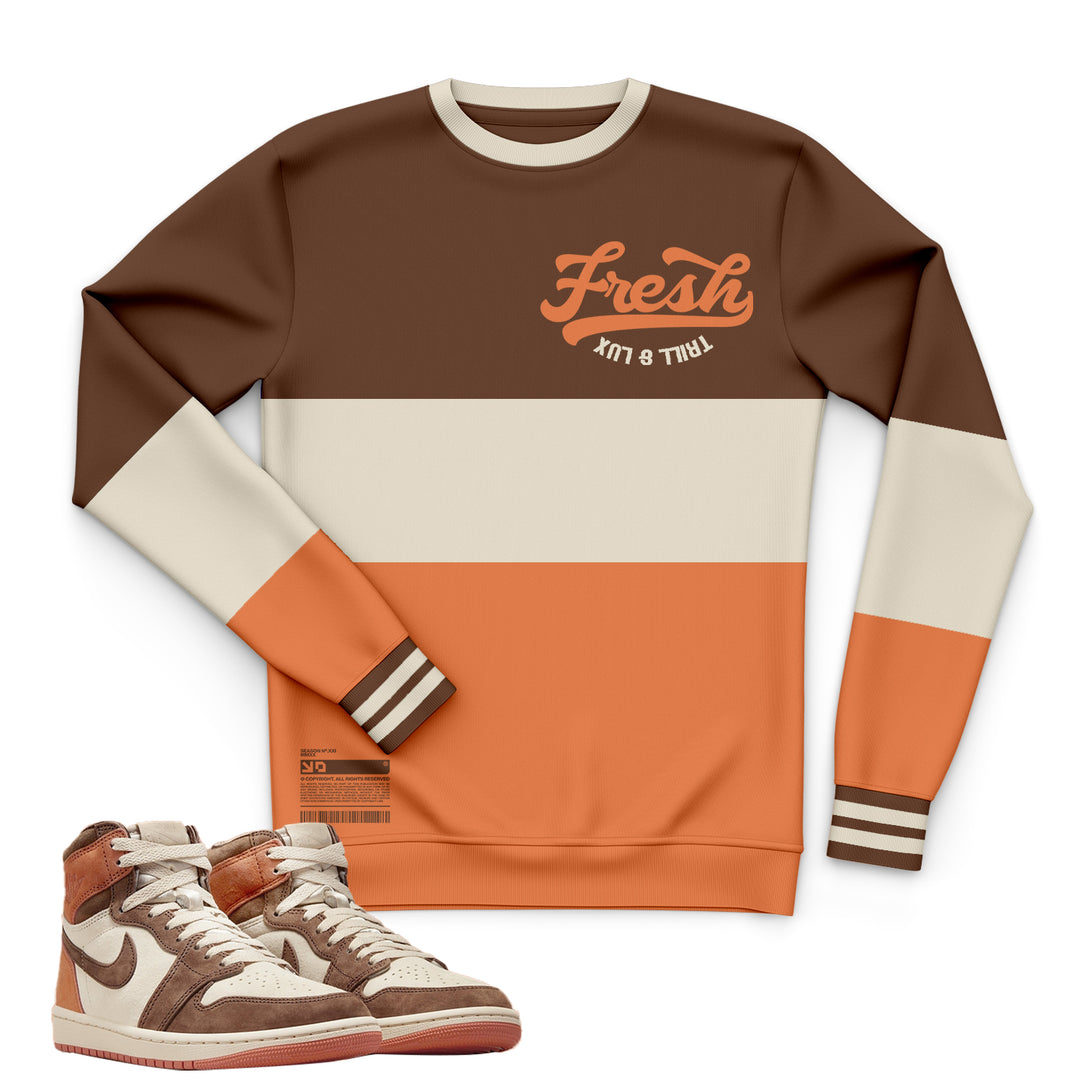 Fresh | Retro Air Jordan 1 Cacao | Hoodie | Sweatshirt | Hat | Joggers