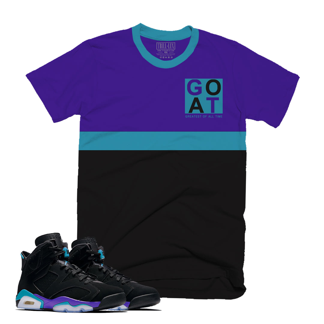 GOAT | Retro Air Jordan 6 Aqua T-shirt