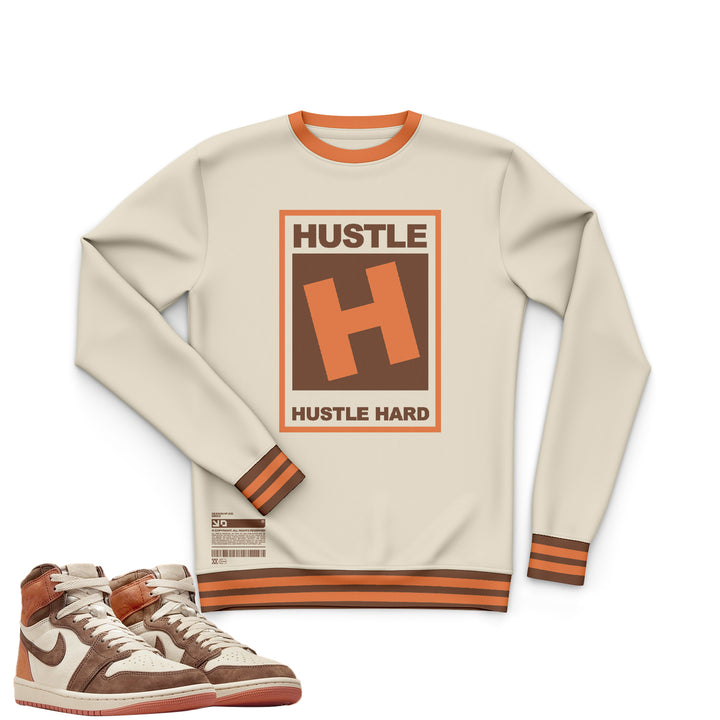 RATED HUSTLE | Retro Air Jordan 1 Cacao | Hoodie | Sweatshirt | Hat | Joggers