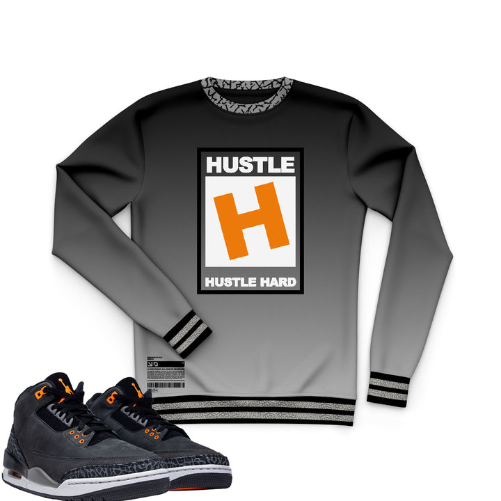 Hustle | Retro Air Jordan 3 Fear T-shirt | Hoodie | Sweatshirt | Hat | Joggers