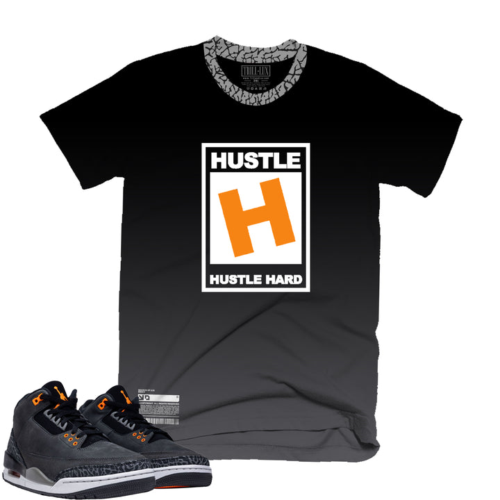 Hustle | Retro Air Jordan 3 Fear T-shirt | Hoodie | Sweatshirt | Hat | Joggers