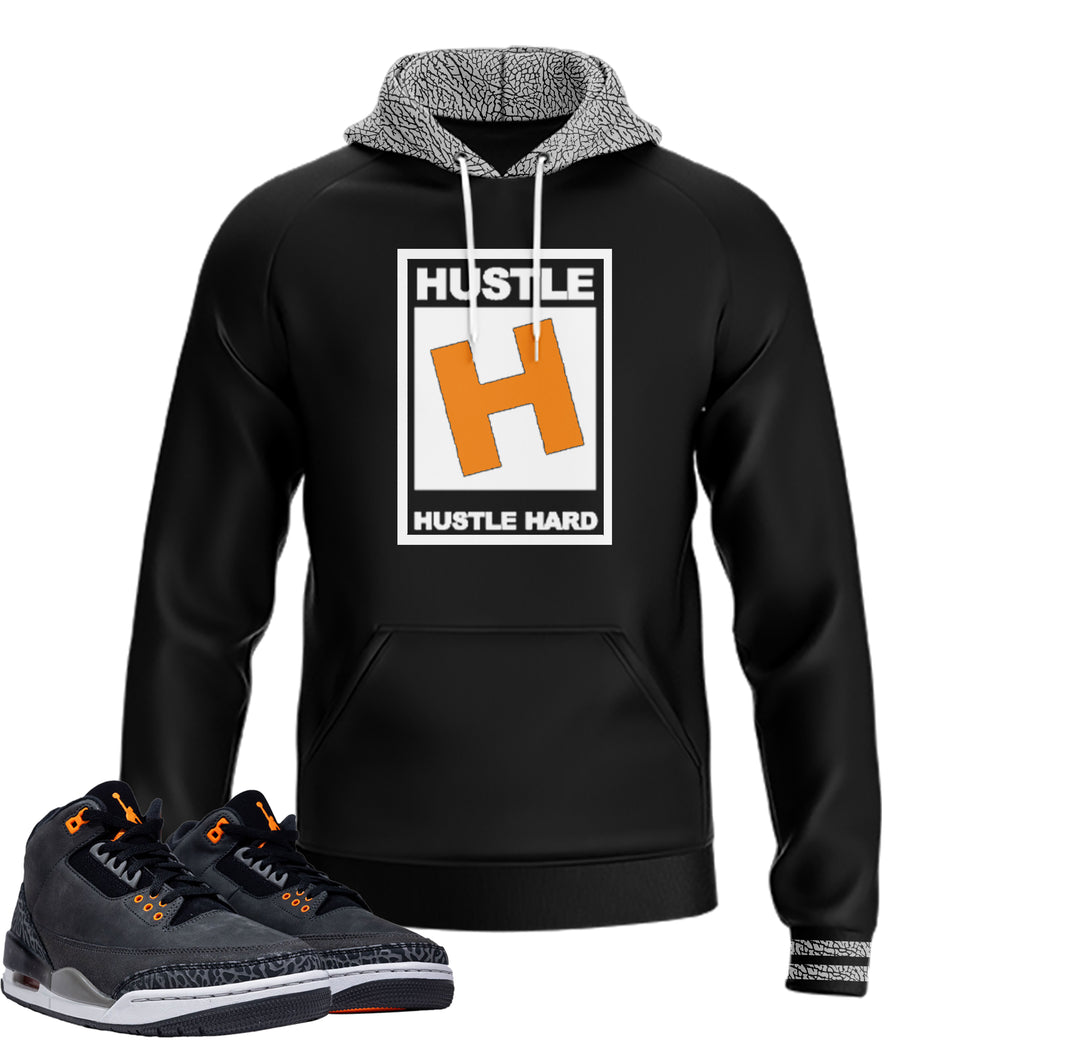 Hustle | Retro Air Jordan 3 Fear T-shirt | Hoodie | Sweatshirt | Hat | Joggers