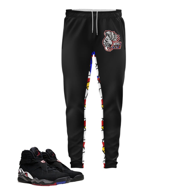 MONEY HUNGRY |  Tee | Jogger | Hat Outfit - Jordan 8 Playoff inspired