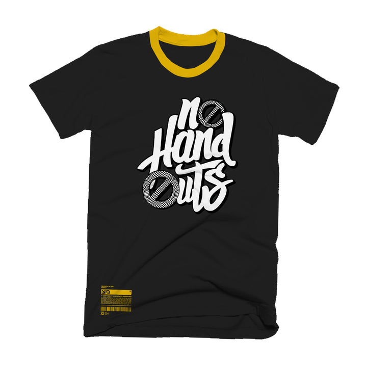 No Handouts| Retro Air Jordan 4 Vivid Sulfur T-shirt | Hoodie | Sweatshirt | Hat | Joggers