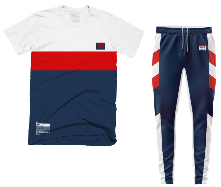 Trill & Lux | Retro Air Jordan 6 Olympic T-shirt | Jogger