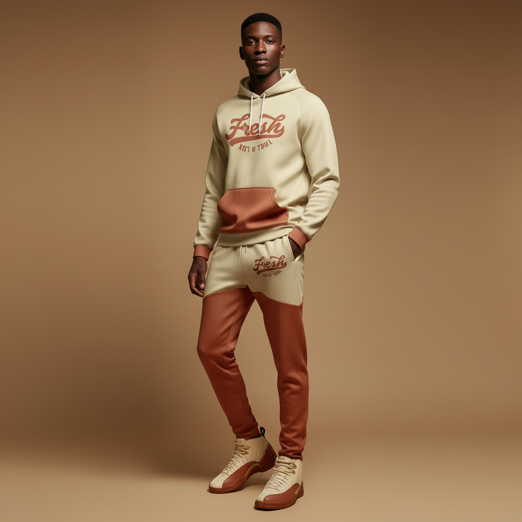 Fresh | Air Jordan 12 Eastside Golf Hoodie & Jogger Set