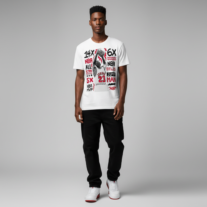 All Star | T-Shirt - Fire Red | Trill and Lux