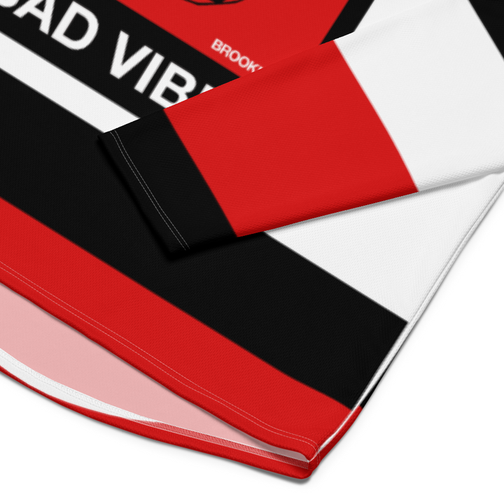 Bad Vibes Hockey Jersey - Fire Red 5 | Trill and Lux