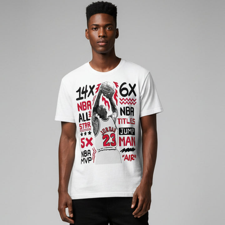 All Star | T-Shirt - Fire Red | Trill and Lux
