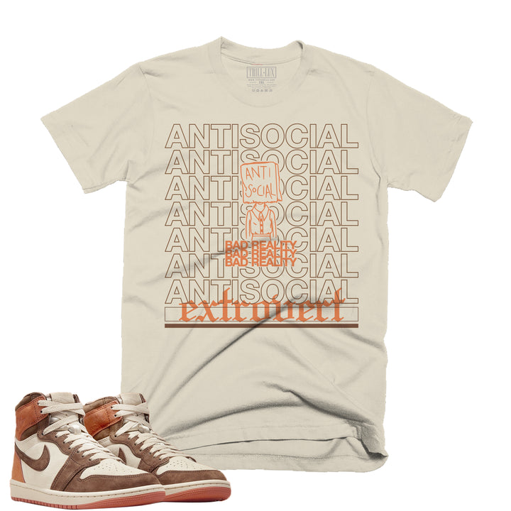 Anitsocial | Retro Air Jordan 1 Cacao | Sweatshirt | Tee