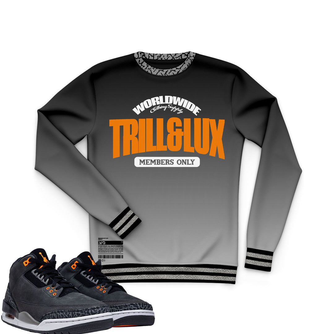 Members Only | Retro Air Jordan 3 Fear T-shirt | Hoodie | Sweatshirt | Hat | Joggers