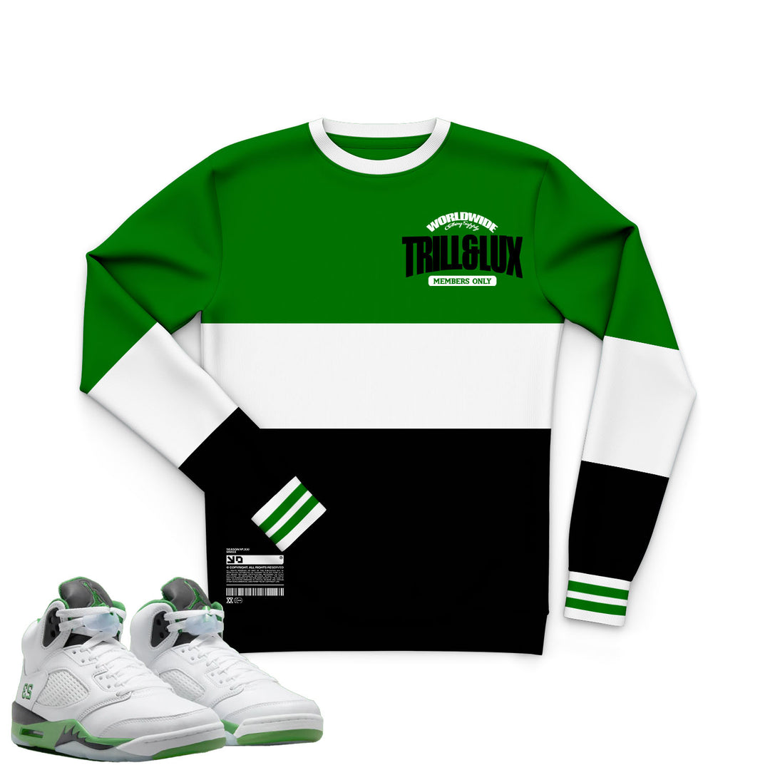 Members Only | Retro Air Jordan 5 Lucky Green T-shirt | Hoodie | Sweatshirt | Hat | Joggers