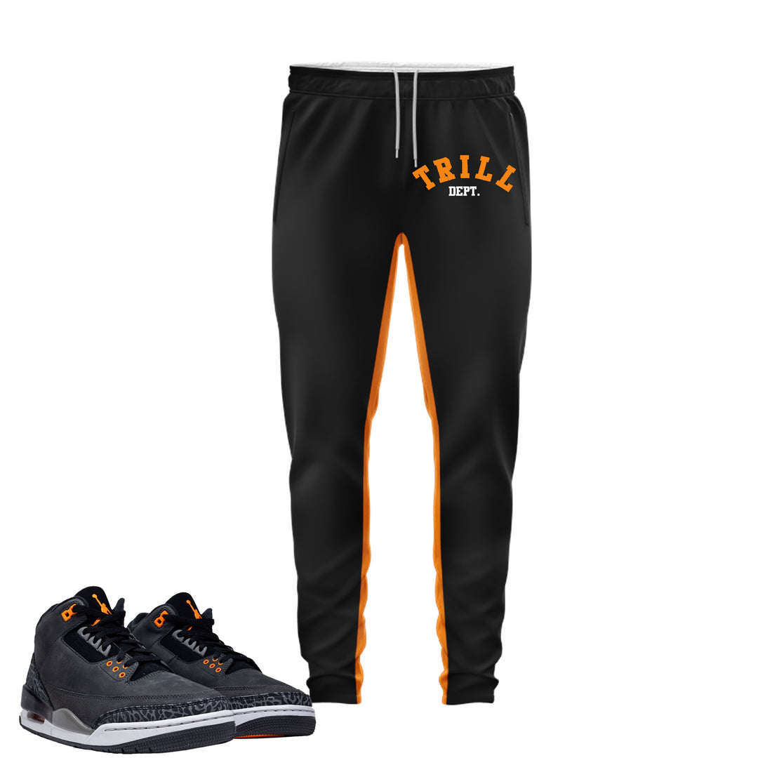 Trill Dept | Retro Air Jordan 3 Fear T-shirt | Hoodie | Sweatshirt | Hat | Joggers