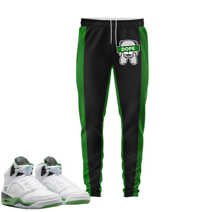 Dope | Retro Air Jordan 5 Lucky Green T-shirt | Hoodie | Sweatshirt | Hat | Joggers