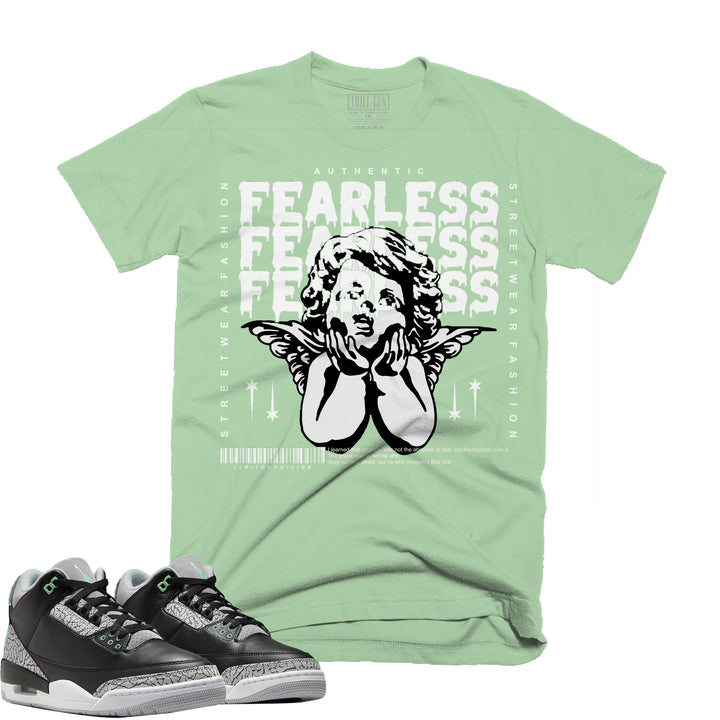 Fearless | Retro Air Jordan 3 Green Glow | Sweatshirt | Tee