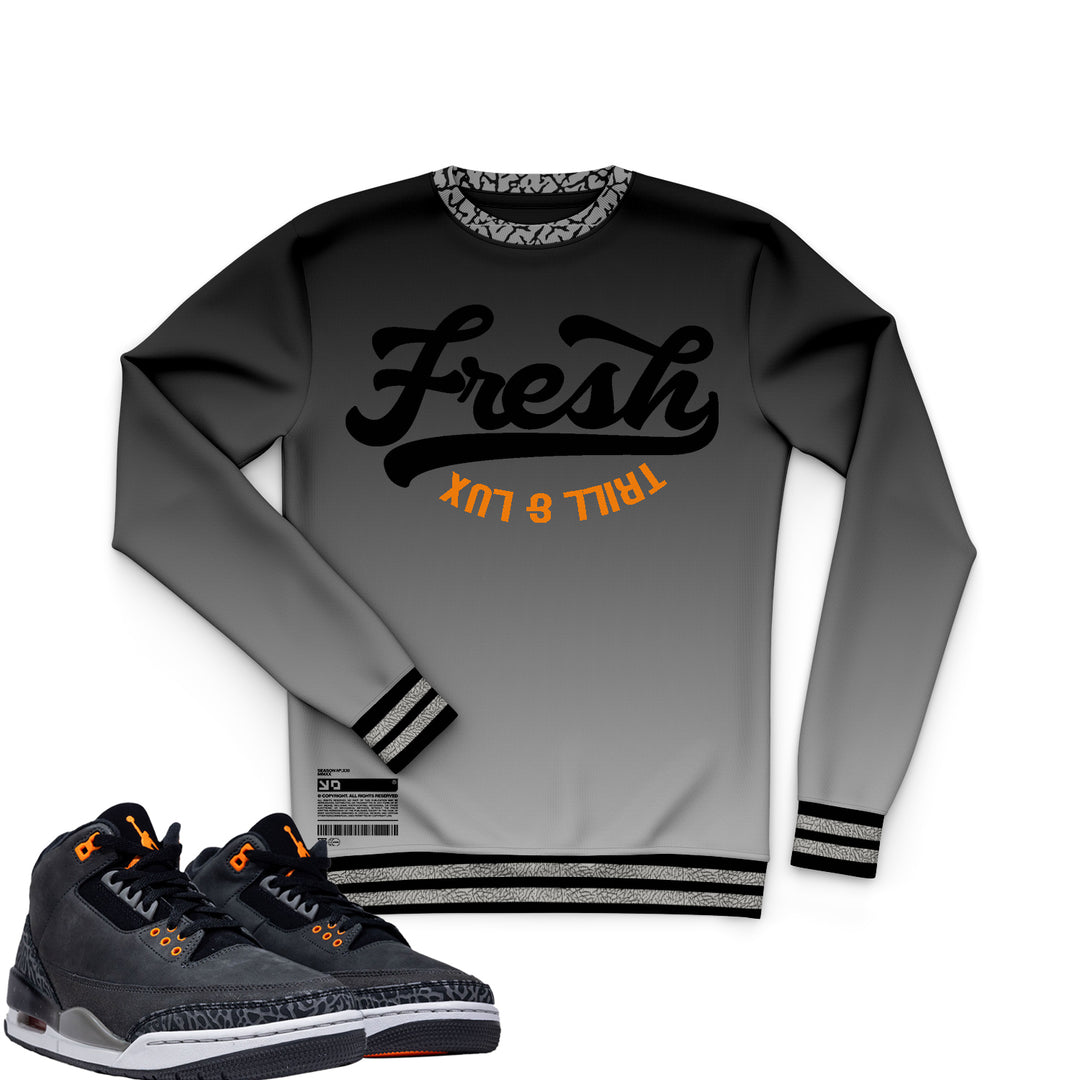 Fresh | Retro Air Jordan 3 Fear T-shirt | Hoodie | Sweatshirt | Hat | Joggers