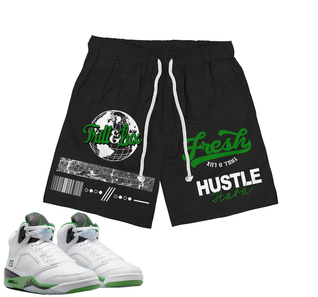 Fresh | Retro Air Jordan 5 Lucky Green T-shirt | Hoodie | Sweatshirt | Hat | Joggers