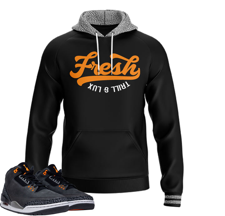 Fresh | Retro Air Jordan 3 Fear T-shirt | Hoodie | Sweatshirt | Hat | Joggers