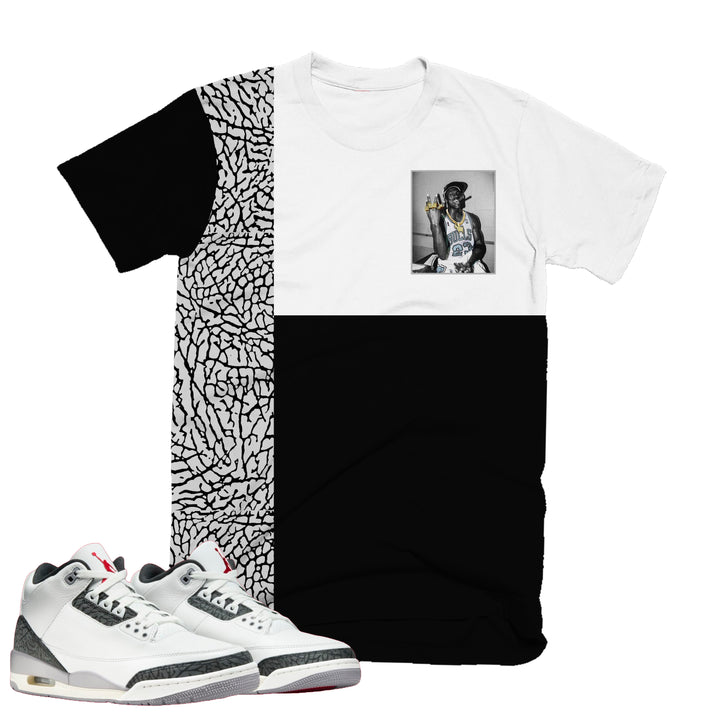 GOAT | Retro Air Jordan 3 cement Grey T-shirt | Hoodie | Sweatshirt | Hat | Joggers (Copy)