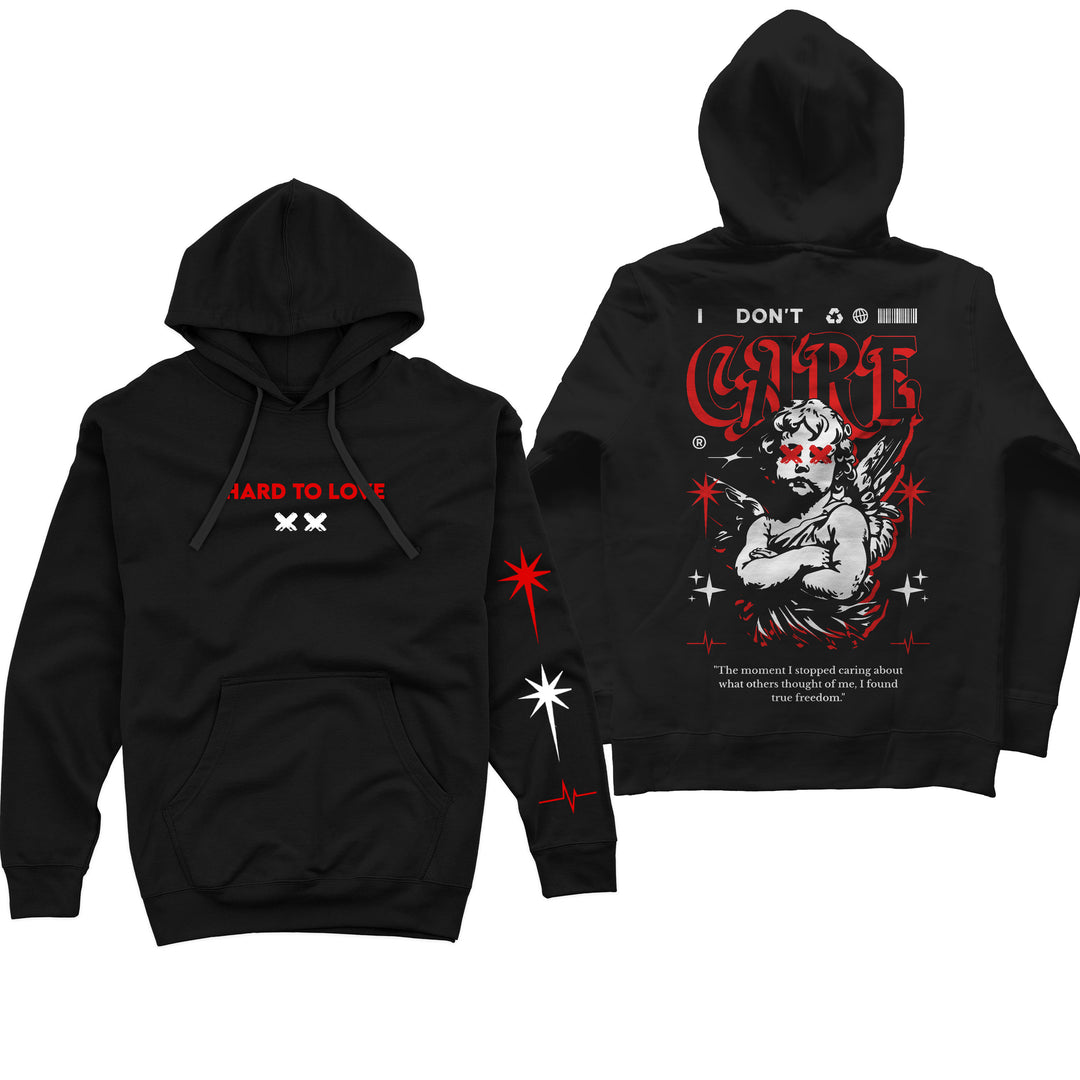 Hard To Love Hoodie - Fire Red 5 | Trill and Lux