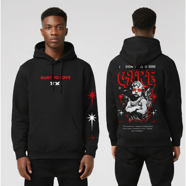 Hard To Love Hoodie - Fire Red 5 | Trill and Lux