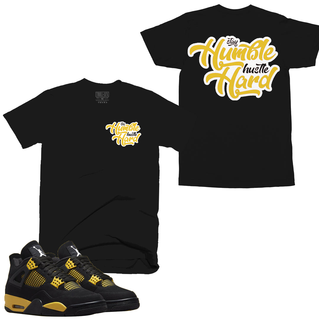 Humble | Retro Air Jordan 4 Thunder T-shirt |