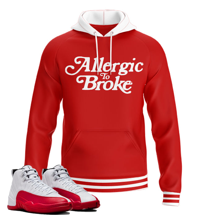 Allergic | Retro Air Jordan 12 Cherry Joggers | T-shirt | Hoodie | Sweatshirt | Hat