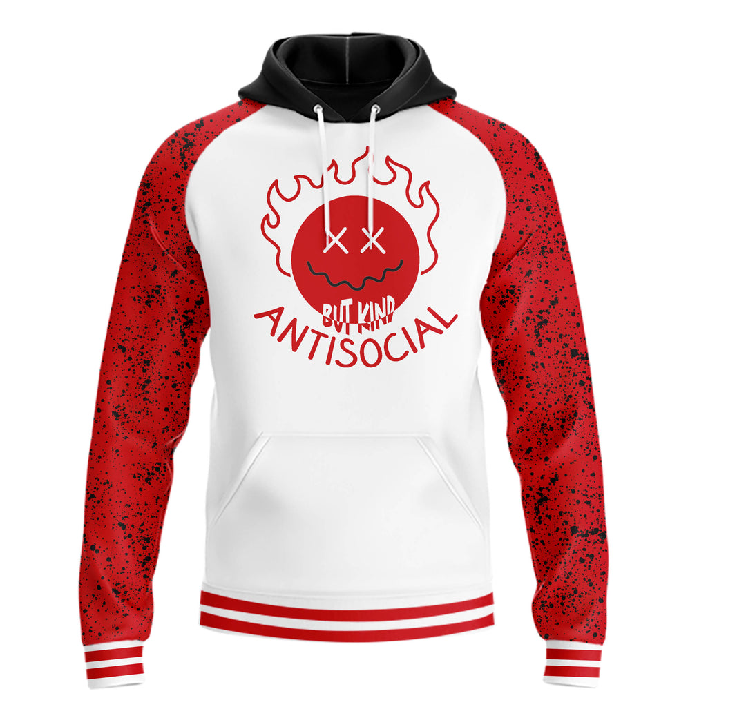 AntiSocial | Retro Air Jordan 4 Red Cement T-shirt | Hoodie | Sweatshirt | Hat