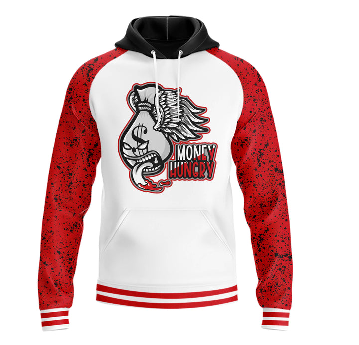 Money Hungry | Retro Air Jordan 4 Red Cement T-shirt | Hoodie | Sweatshirt | Hat