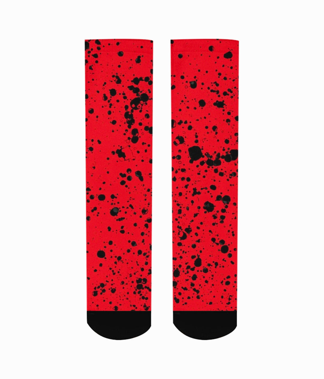 Splatter | Air jordan 4 Red Cement Inspired Socks