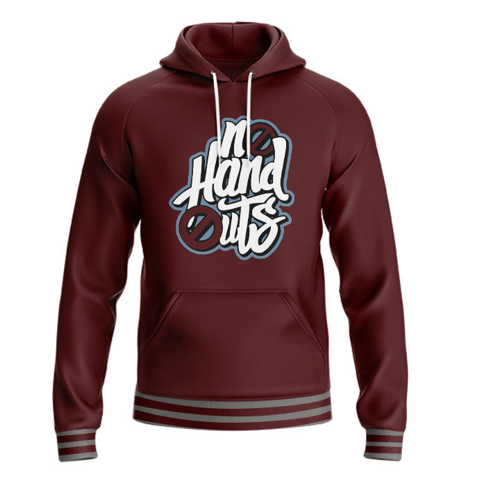 No Handouts | Retro Air Jordan 5 Burgundy T-shirt | Hoodie | Sweatshirt | Hat