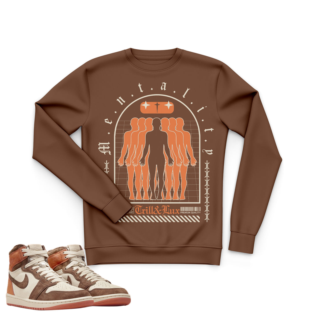 Mentality | Retro Air Jordan 1 Cacao | Sweatshirt | Tee