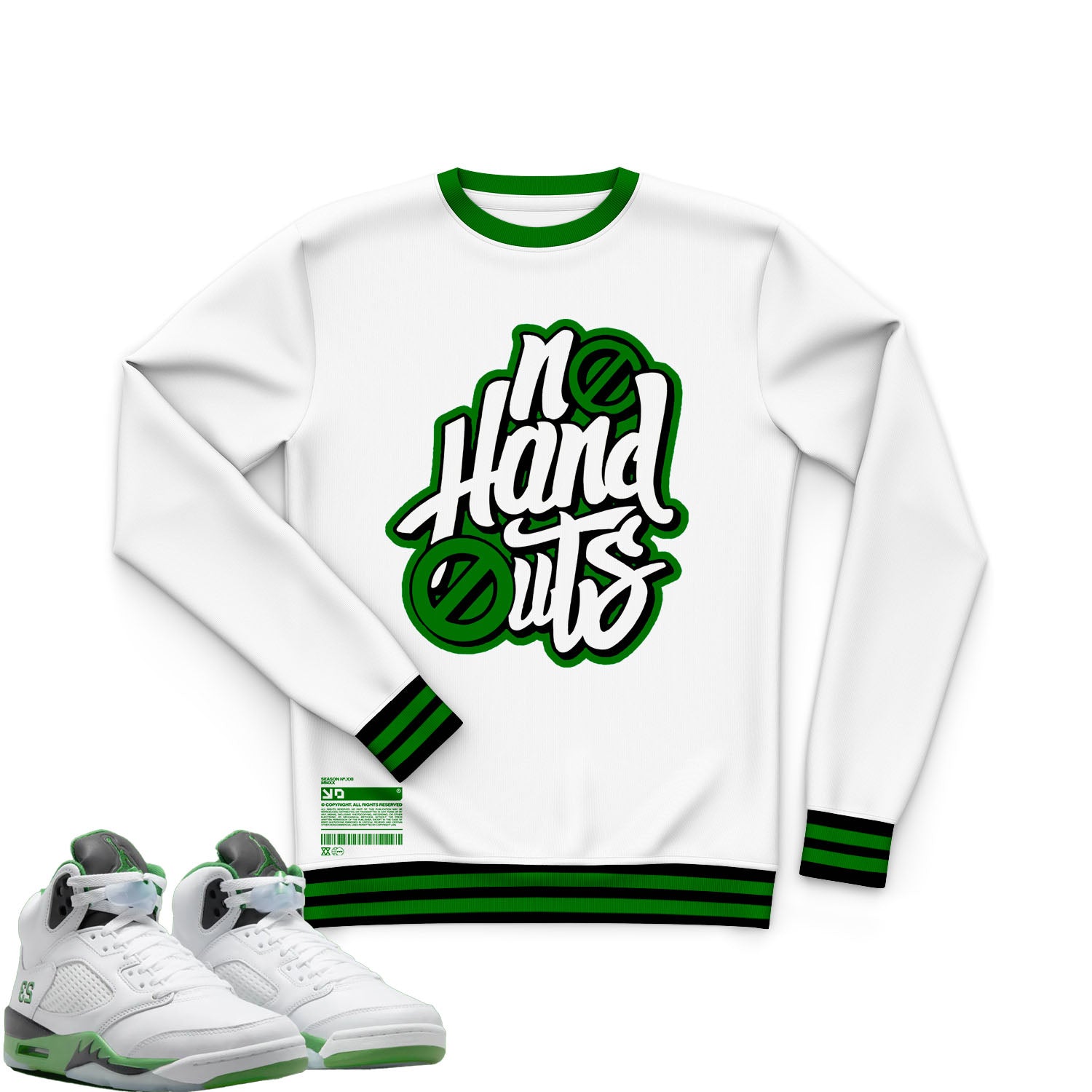 jordan 13 lucky green hoodie