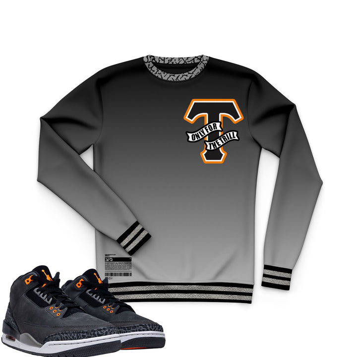 Only for The Trill| Retro Air Jordan 3 Fear T-shirt | Hoodie | Sweatshirt | Hat | Joggers