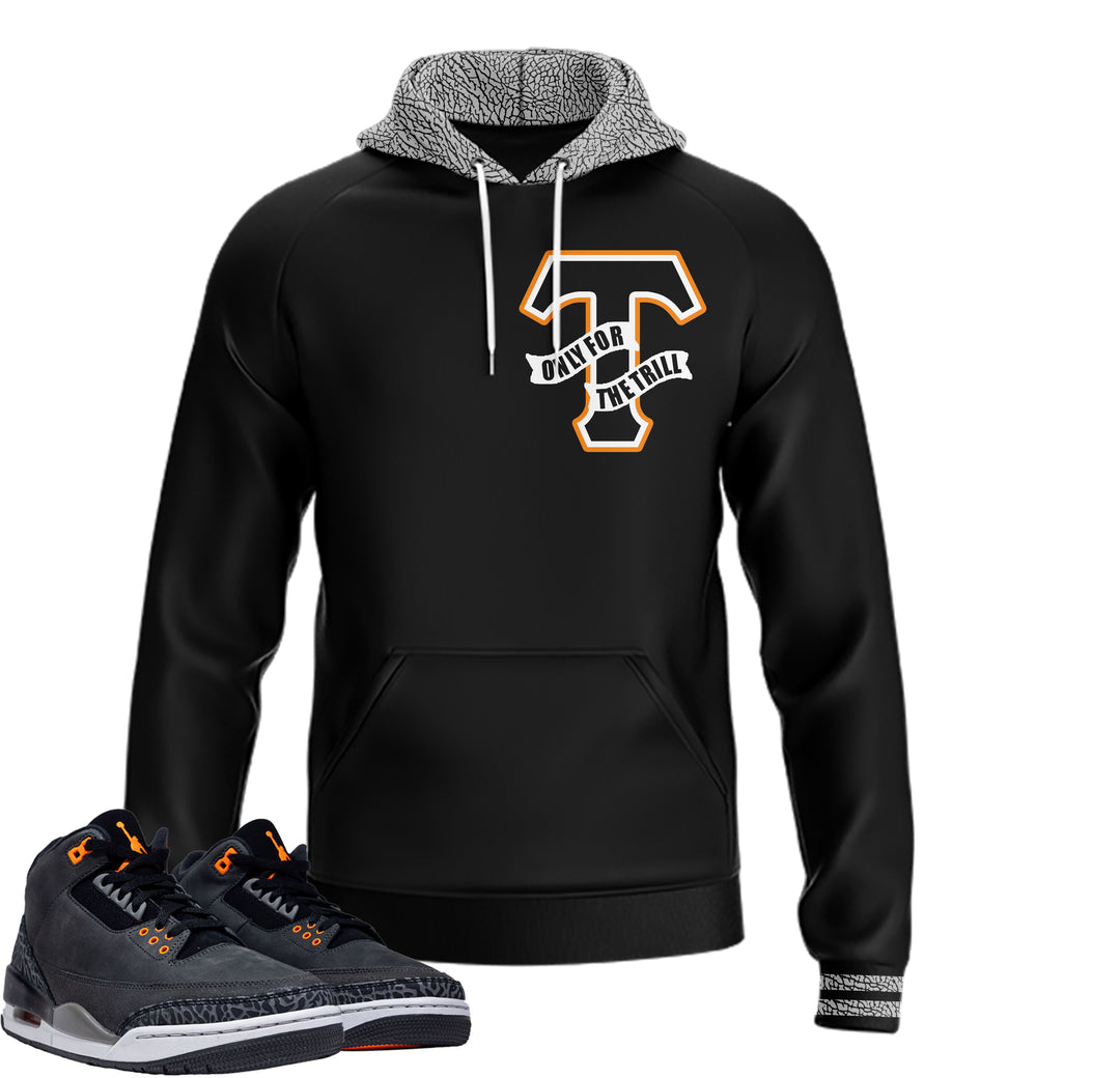 Only for The Trill| Retro Air Jordan 3 Fear T-shirt | Hoodie | Sweatshirt | Hat | Joggers