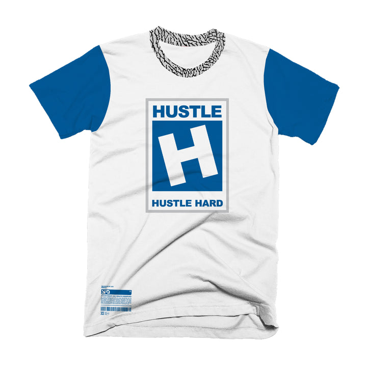 Rated Hustle | Retro Air Jordan 4 Military Blue | Hoodie | Sweatshirt | Hat | Joggers