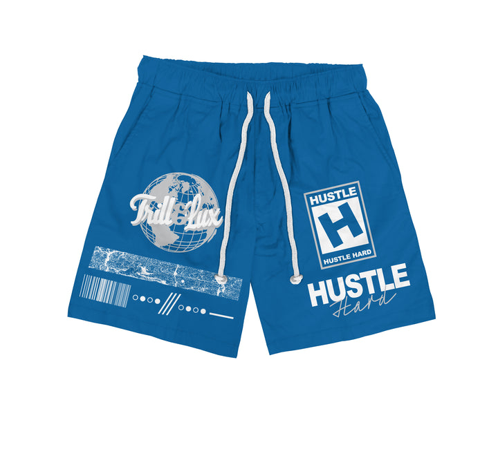 Rated Hustle | Retro Air Jordan 4 Military Blue | Hoodie | Sweatshirt | Hat | Joggers