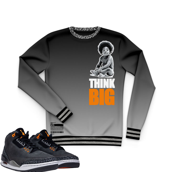 Think Big | Retro Air Jordan 3 Fear T-shirt | Hoodie | Sweatshirt | Hat | Joggers