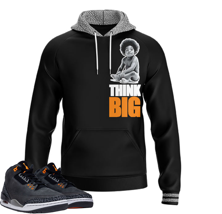 Think Big | Retro Air Jordan 3 Fear T-shirt | Hoodie | Sweatshirt | Hat | Joggers