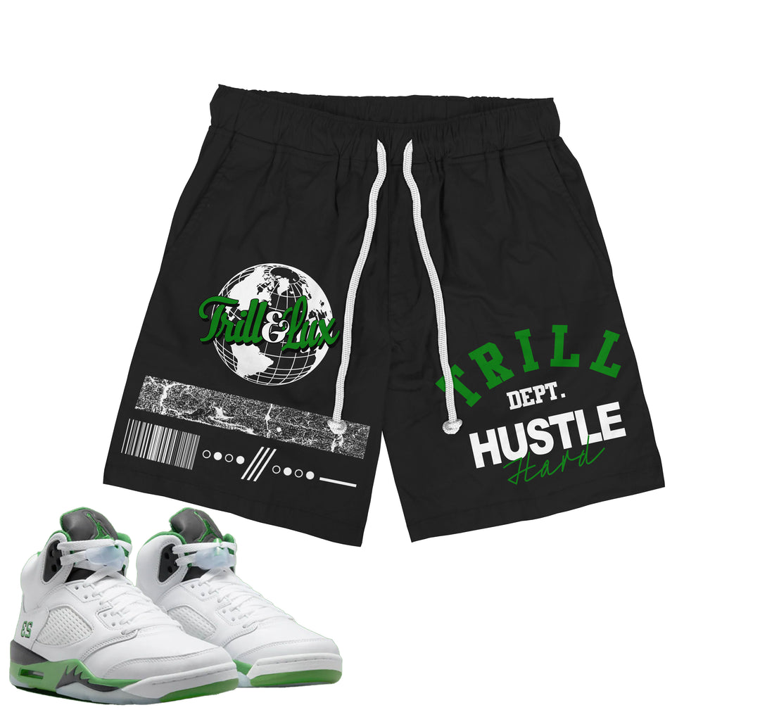 Trill Dept. | Retro Air Jordan 5 Lucky Green T-shirt | Hoodie | Sweatshirt | Hat | Joggers